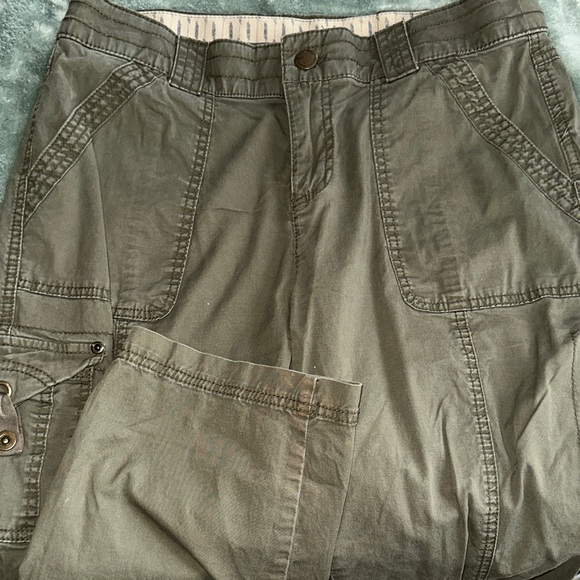 Natural Selection Olive Cargo Hiking Pants - Picture 4 of 8